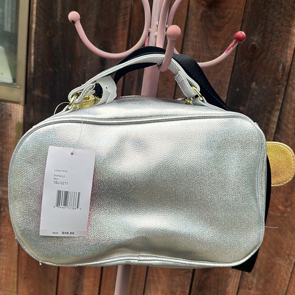 Betsey Johnson Popsicle Lunch Tote Silver - Picture 12 of 15